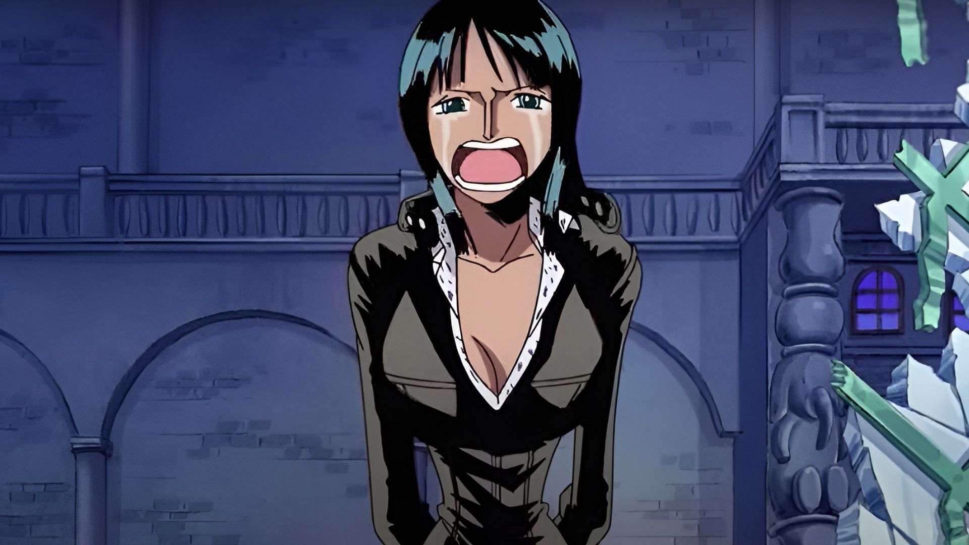 Still of Robin saying I want to live (Image via Toei Animation)